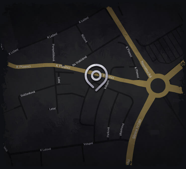 ameriky-plzen najdete nás na adrese Vstupní 3, Černice